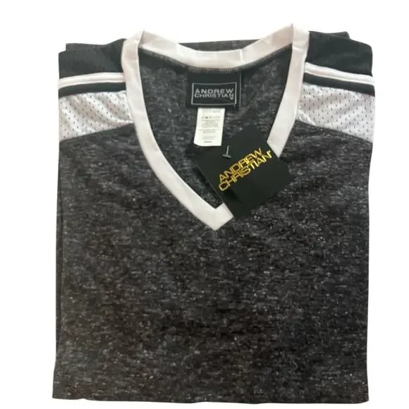 Andrew Christian Performance Tee XL Extra Large - Picture 3 of 13